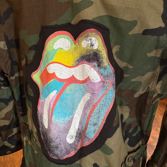 Rolling Stones Army Jacket - Picture 3 of 4
